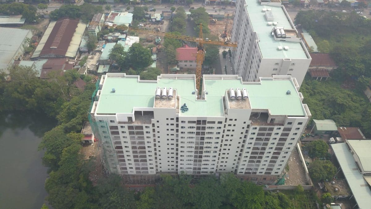 tiến độ hiệp th&agrave;nh 3 - CĂN HỘ HIỆP TH&Agrave;NH BUILDINGS L&Ecirc; VĂN KHƯƠNG