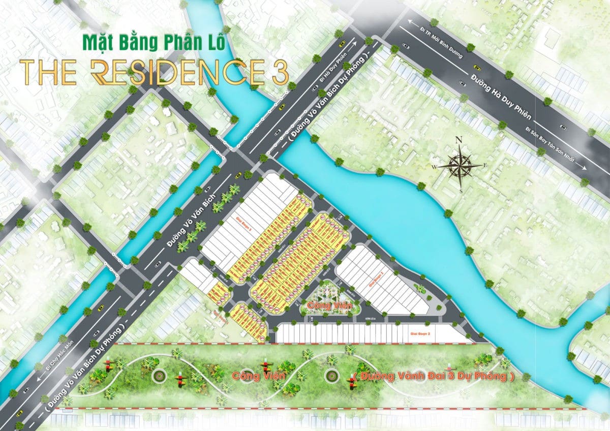 Mặt bằng Ph&acirc;n l&ocirc; Giai đoạn 1 Dự &aacute;n The Residence 3