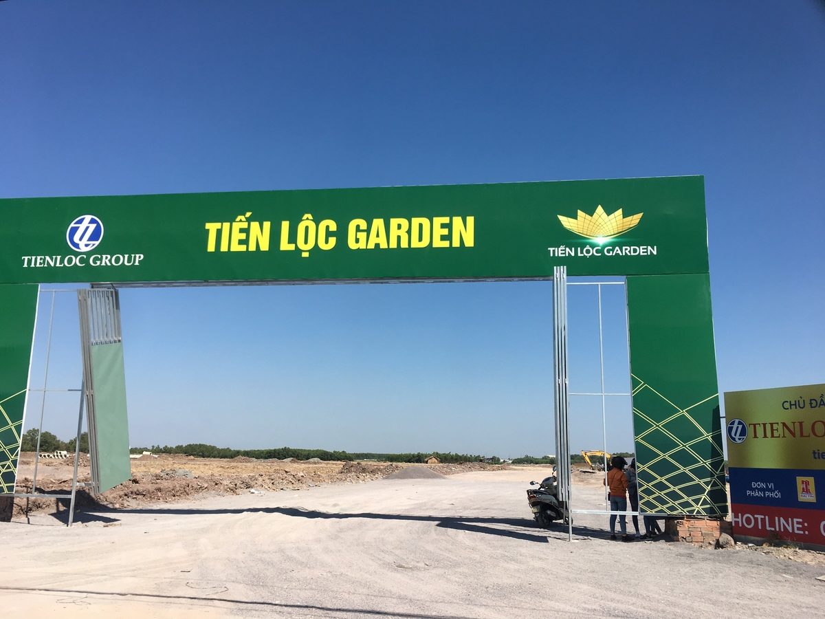 Tiến độ khu đ&ocirc; thị tiến lộc garden