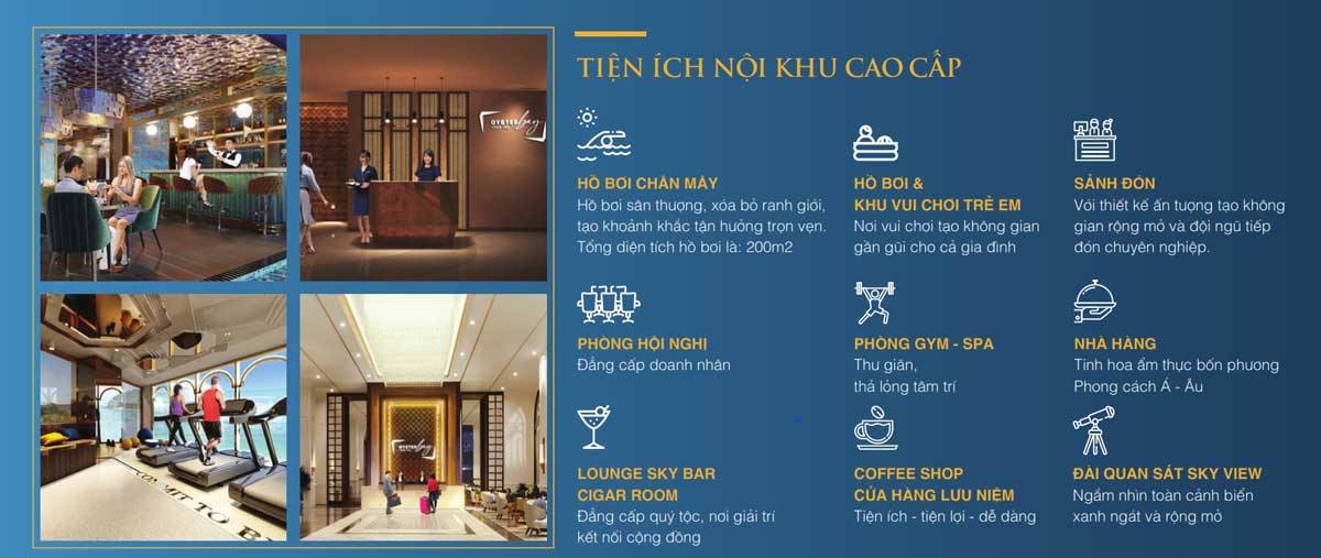 Tiện ích Dự án Oyster Bay Gành Hào Vũng Tàu Tiện ích Dự án Oyster Bay Gành Hào Vũng Tàu