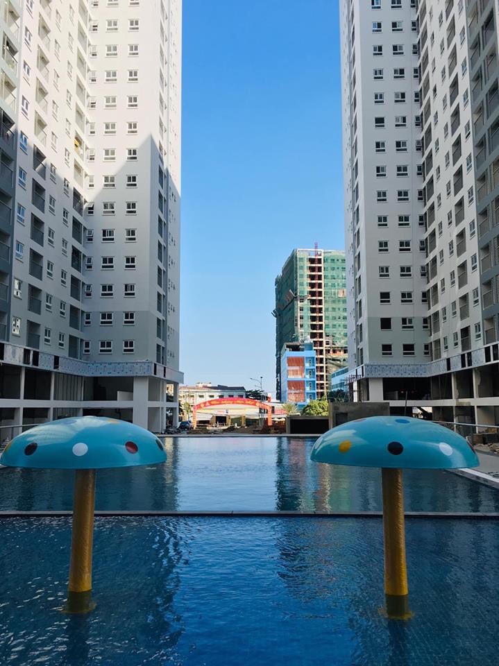 Hình ảnh Hồ bơi thực tế tại Prosper Plaza Hình ảnh Hồ bơi thực tế tại Prosper Plaza