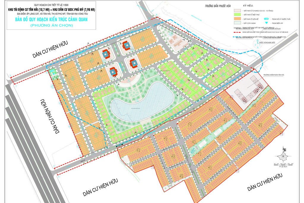Mặt bằng Dự &aacute;n Lic City Ph&uacute; Mỹ, B&agrave; Rịa - Vũng T&agrave;u