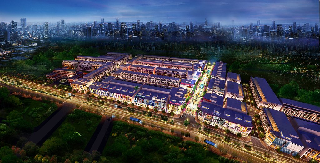 Phối cảnh đ&ecirc;m KDC Lic City Vũng T&agrave;u