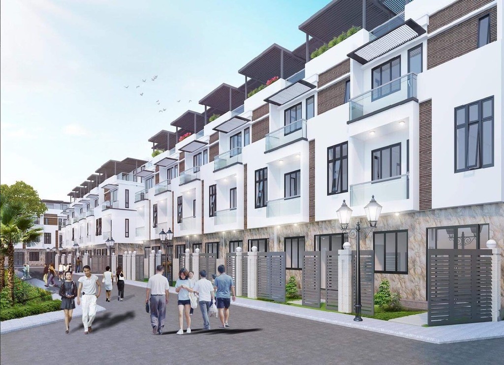 phối cảnh nh&agrave; phố q mama house - DỰ &Aacute;N Q MAMA HOUSE HUỲNH TẤN PH&Aacute;T