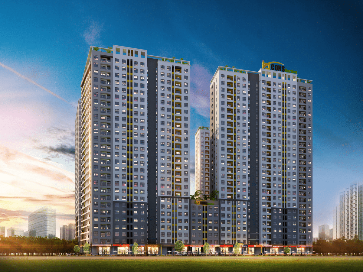 Phối cảnh Dự &aacute;n Bcons Garden B&igrave;nh Dương