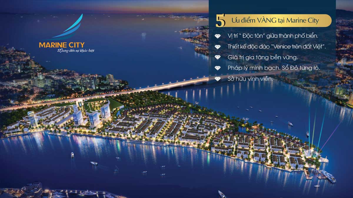 5 điểm Vàng tại Marine City 5 điểm Vàng tại Marine City