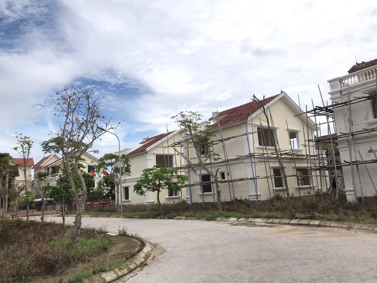 Biệt thự đang thi c&ocirc;ng
