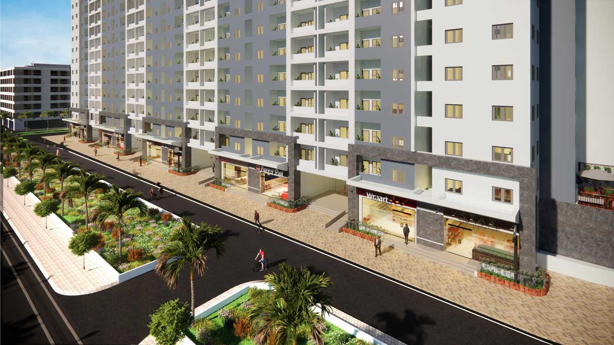 Trung tâm thương mại Căn hộ Chung cư Conic Boulevard Shophouse Dự án Căn hộ Chung cư Conic Boulevard Bình Chánh