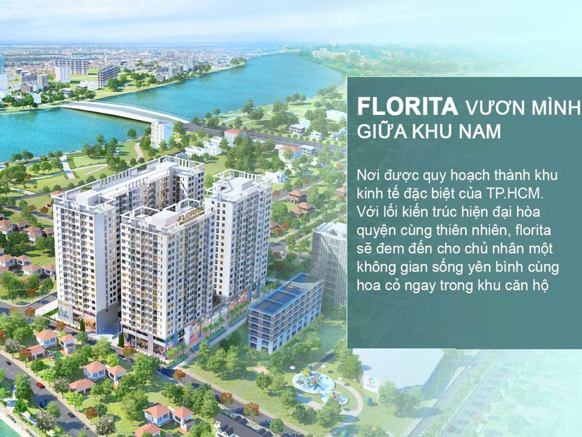 Phối cảnh Căn hộ Florita Quận 7 Phối cảnh Căn hộ Florita Quận 7