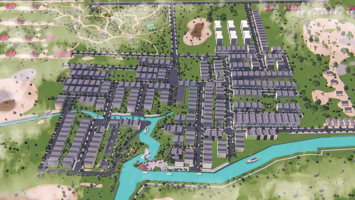 Phối cảnh Dự &aacute;n Link đăng nhập đăng ký GK8800 mới nhất Long Th&agrave;nh Riverside