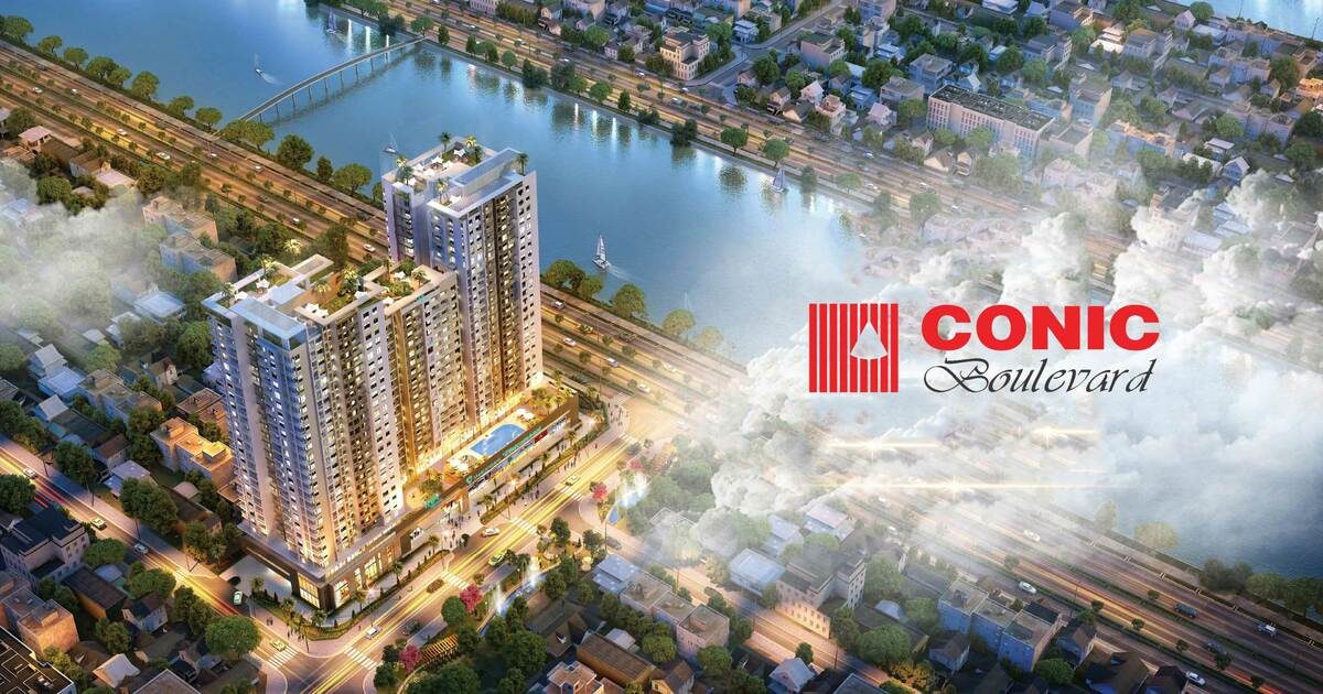 Phối cảnh Dự &aacute;n Căn hộ B&igrave;nh Ch&aacute;nh Conic Boulevar