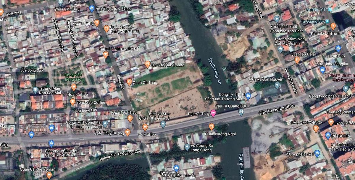 Vị tr&iacute; Trang Chủ GK88 Chính Thức Royal Park Riverside - Căn hộ Tạ Quang Bửu v&agrave; B&ocirc;ng Sao