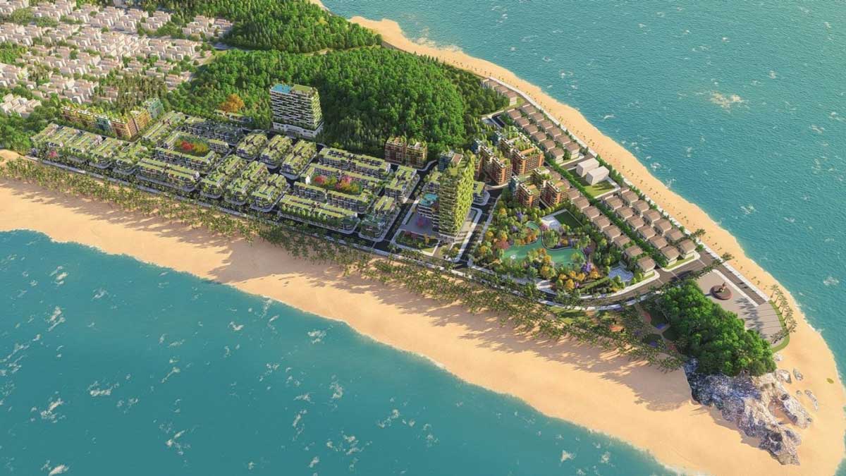 Phối cảnh Flamingo Hải Tiến Beach Resort Thanh H&oacute;a