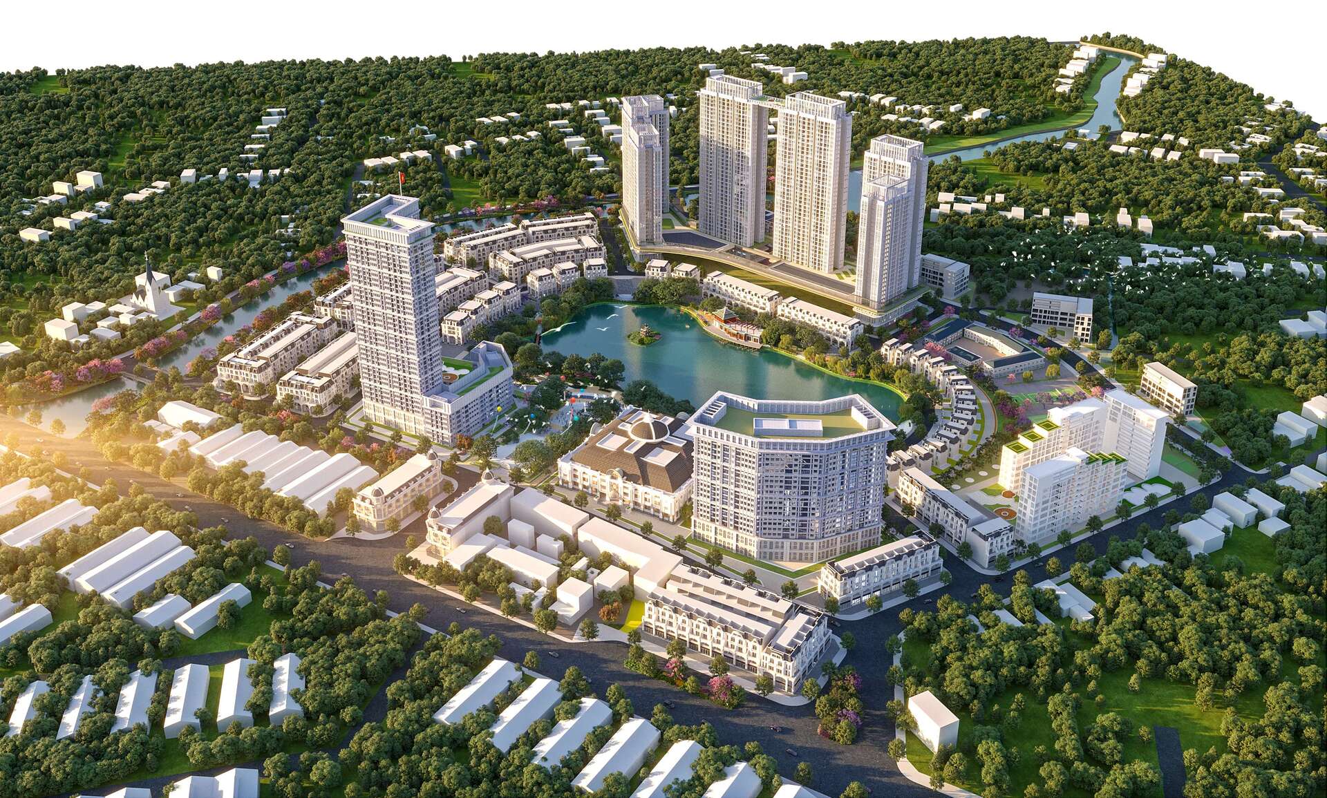 Hồ Gươm Xanh Thuận An City Hồ Gươm Xanh Thuận An City