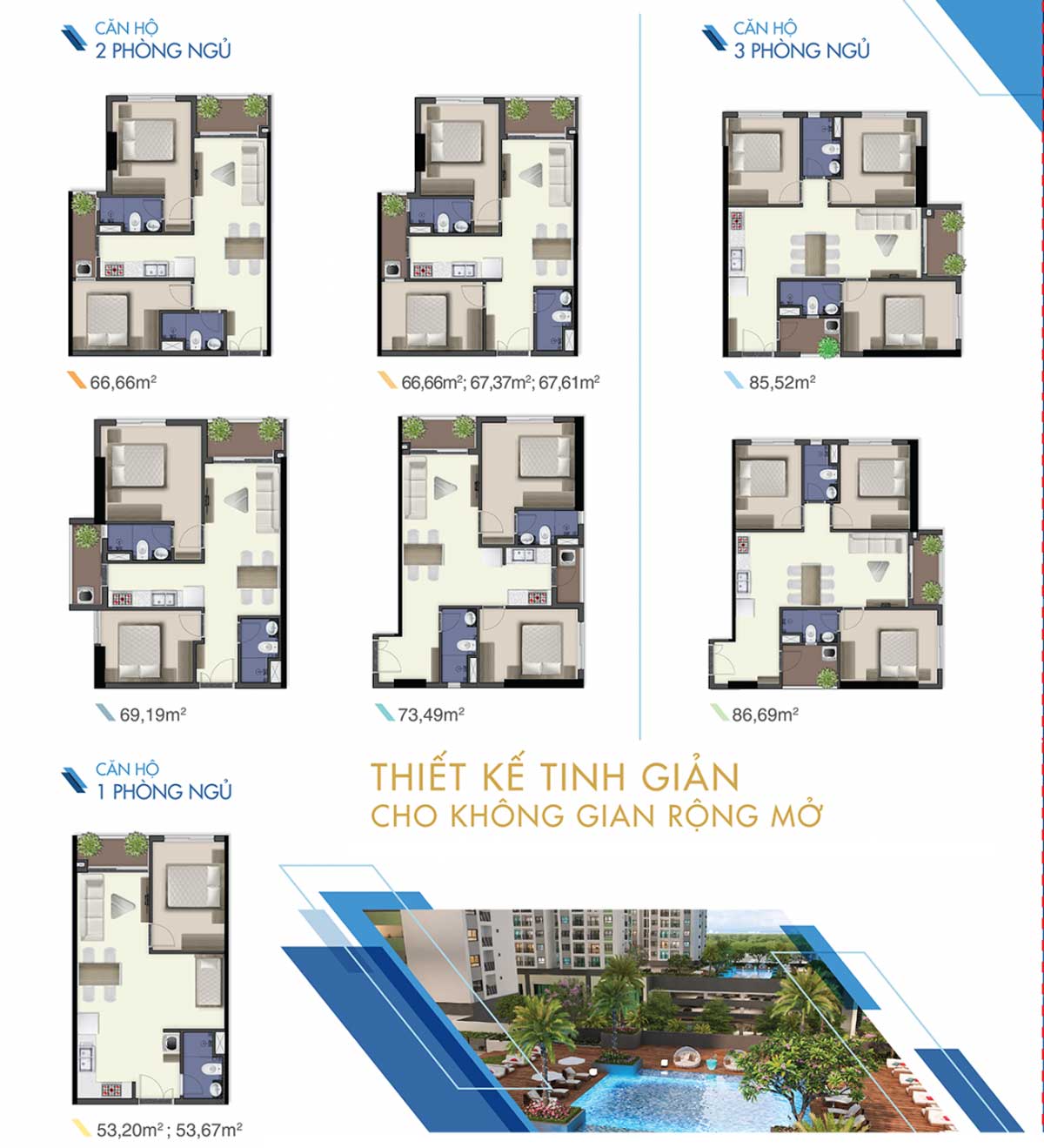 Thiết kế các Căn hộ Lux Riverview Quận 7 Thiết kế các Căn hộ Lux Riverview Quận 7