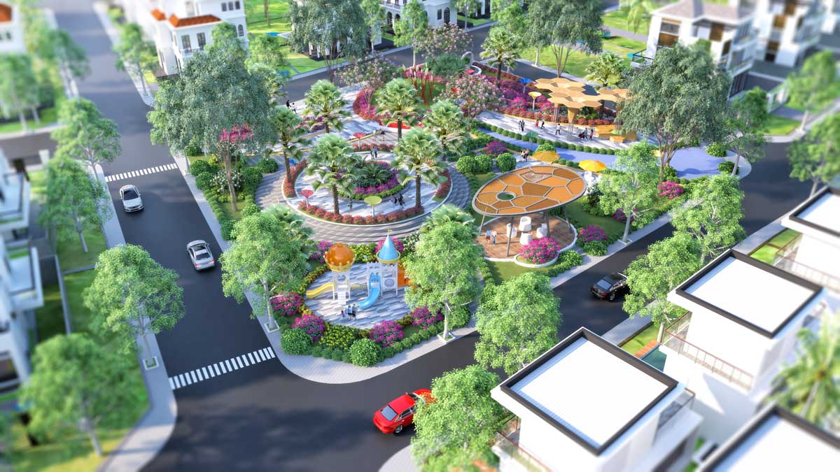 Khu công viên nội khu Dự án Sun Valley Bảo Lộc cong-vien-du-an-sun-valley