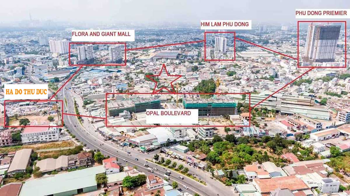 Dự án Căn hộ sung quanh Hà Đô Phạm Văn Đồng Thủ Đức Dự án Căn hộ sung quanh Hà Đô Phạm Văn Đồng Thủ Đức