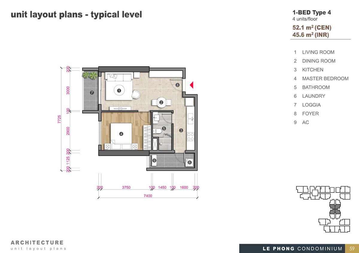 THIẾT KẾ 1PN LOẠI 4