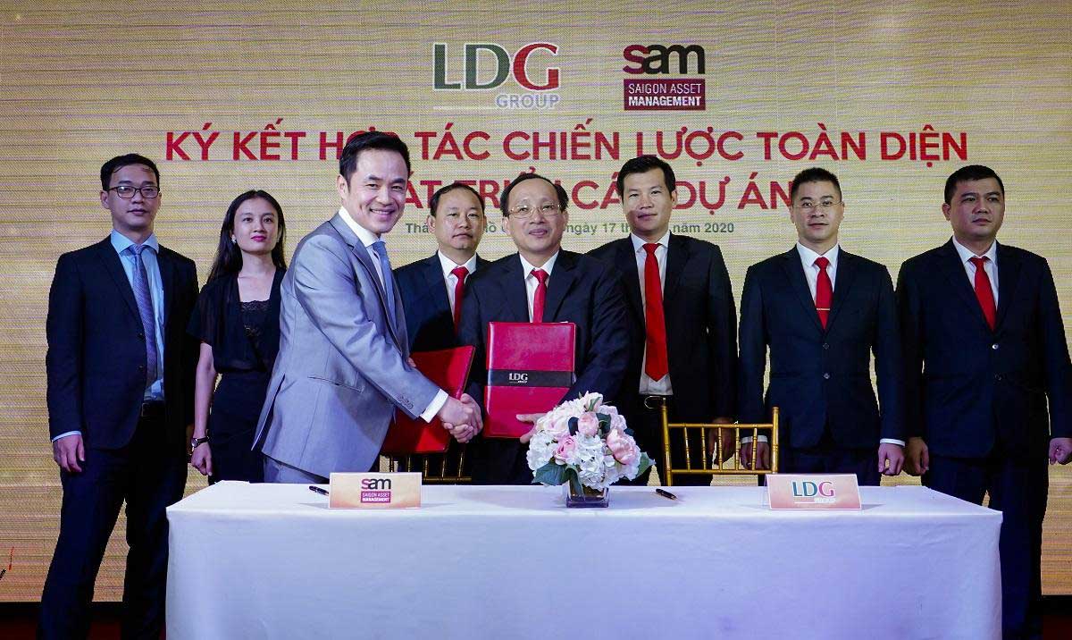 LDG Group ký kết hợp tác với quỹ đầu tư S.A.M LDG Group ký kết hợp tác với quỹ đầu tư S.A.M