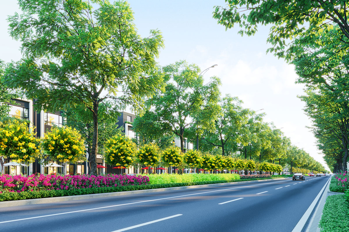 canh quan truc chinh 34m du an gem sky world - GEM SKY WORLD LONG TH&Agrave;NH ĐỒNG NAI
