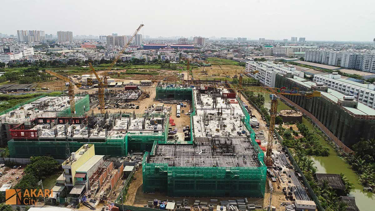 cap nhat tien do xay dung akari city binh tan moi nhat - AKARI CITY B&Igrave;NH T&Acirc;N