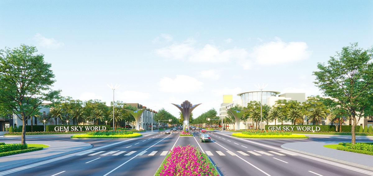 cong chao du an gem sky world - GEM SKY WORLD LONG TH&Agrave;NH ĐỒNG NAI