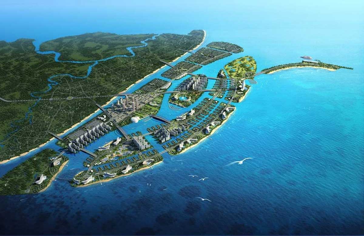 To&agrave;n cảnh Vinhomes Cần Giờ
