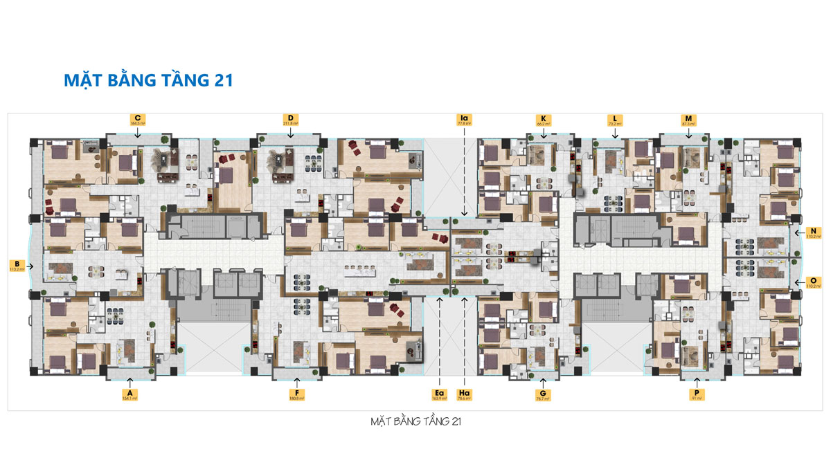 Mặt bằng Tầng 21 Dự án Căn hộ Tam Đức Plaza Quận 5 mat-bang-tang-21-du-an-tam-duc-plaza