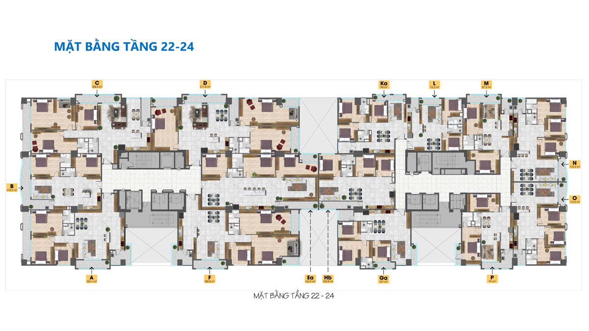 Mặt bằng Tầng 22 - 24 Dự án Căn hộ Tam Đức Plaza Quận 5 mat-bang-tang-22-24-du-an-tam-duc-plaza