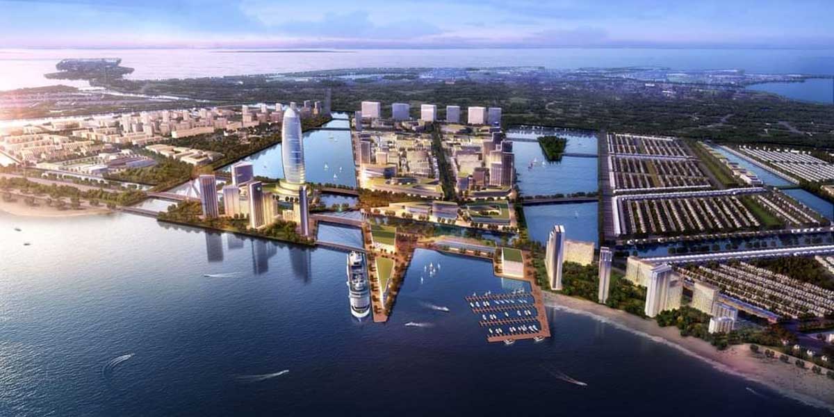 Khu cao tầng Vinhomes Cần Giờ