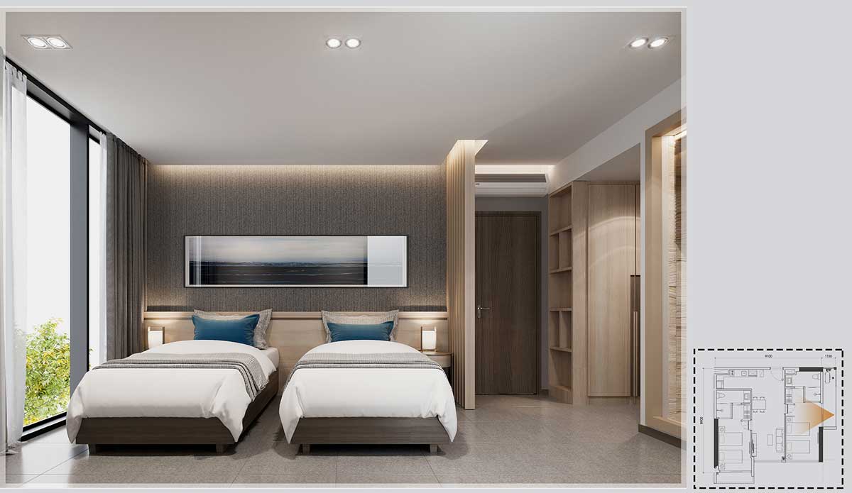Phòng ngủ lớn Phòng ngủ lớn