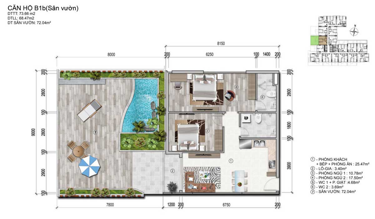 VENUS LUXURY QUẬN 5 thiet ke can ho B1b venus luxury - VENUS LUXURY QUẬN 5