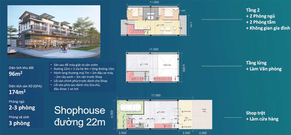 Thiết kế Shophouse Nam Long Paragon Đại Phước Đồng Nai Thiết kế Shophouse Nam Long Paragon Đại Phước Đồng Nai