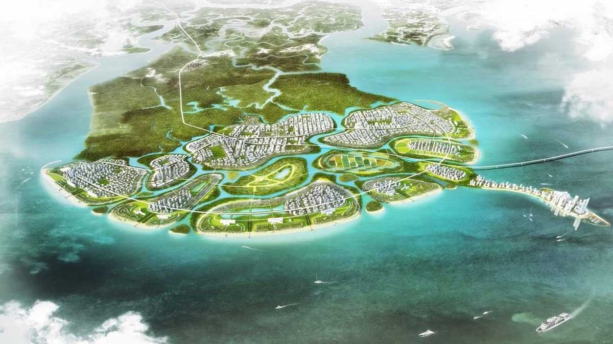 To&agrave;n cảnh Vinhomes Cần Giờ