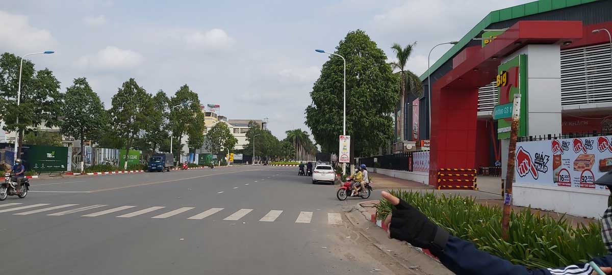 Mặt tiền Đường GS 1
