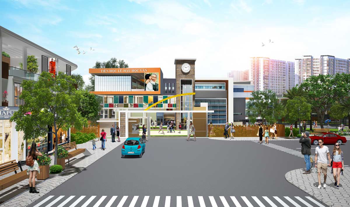 Khu trường học