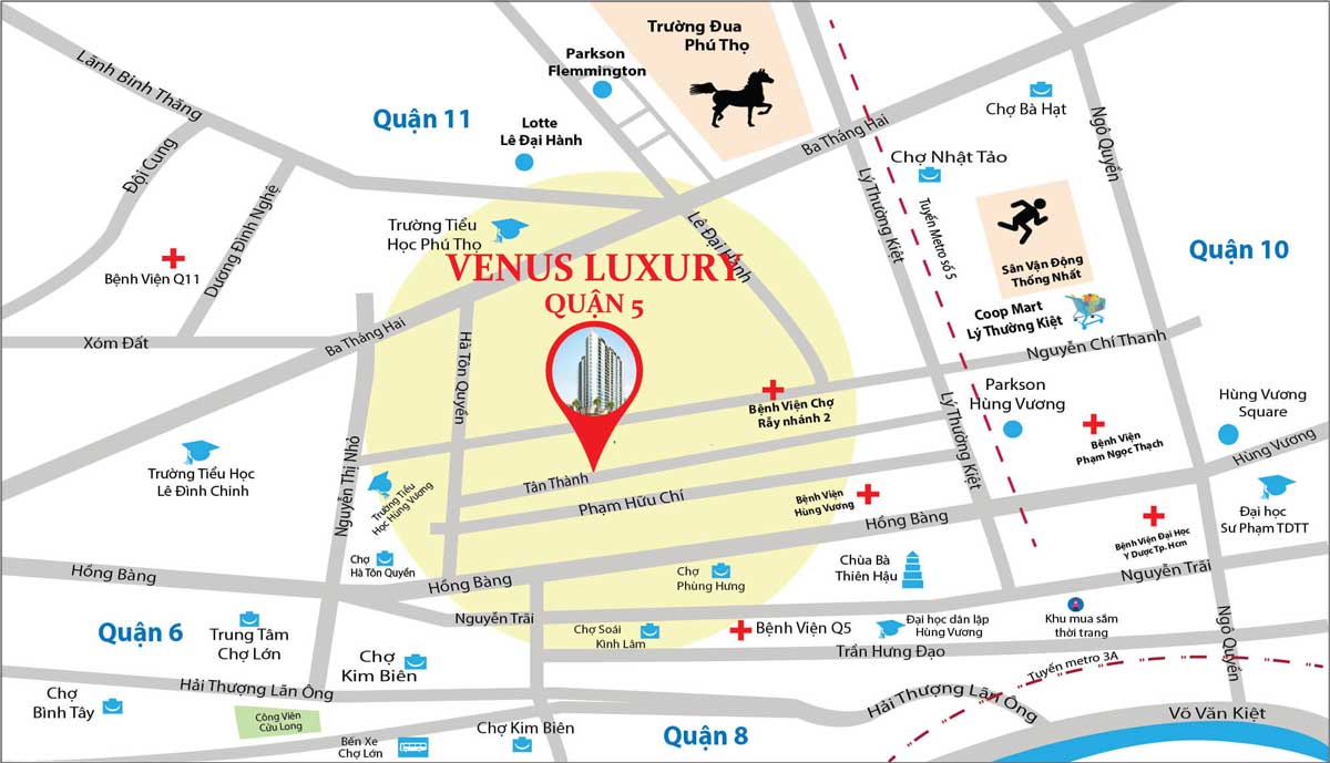 Dự án Căn hộ Venus Luxury Quận 5 Dự án Căn hộ Venus Luxury Quận 5