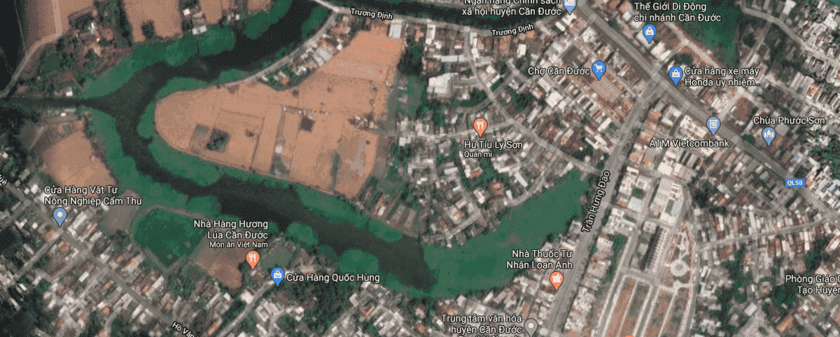 Vị tr&iacute; Thắng Lợi Riverside Market 2 Nam S&agrave;i G&ograve;n