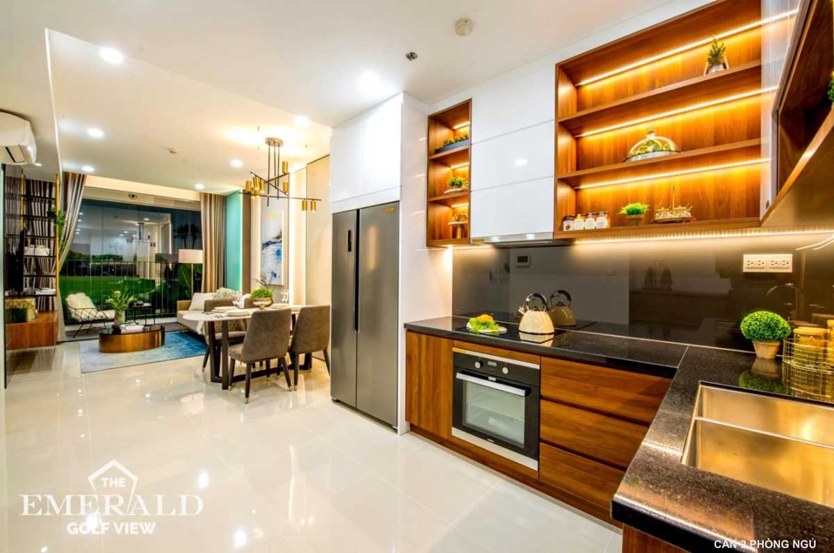 Khu Bếp Căn hộ 2 Ph&ograve;ng ngủ