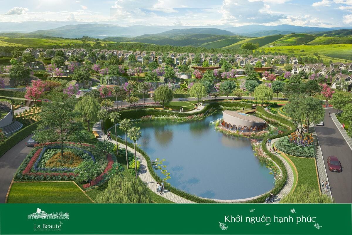 Cảnh quan b&ecirc;n trong La Beaute Bảo Lộc