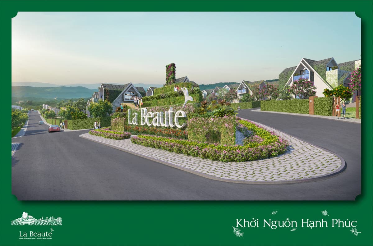 Cổng ch&agrave;o La Beaute Bảo Lộc