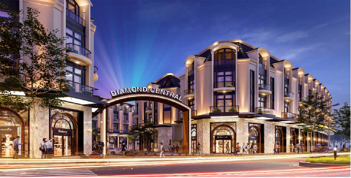 Cổng khu Nhà phố Diamond Central Biên Hòa Cổng khu Nhà phố Diamond Central Biên Hòa
