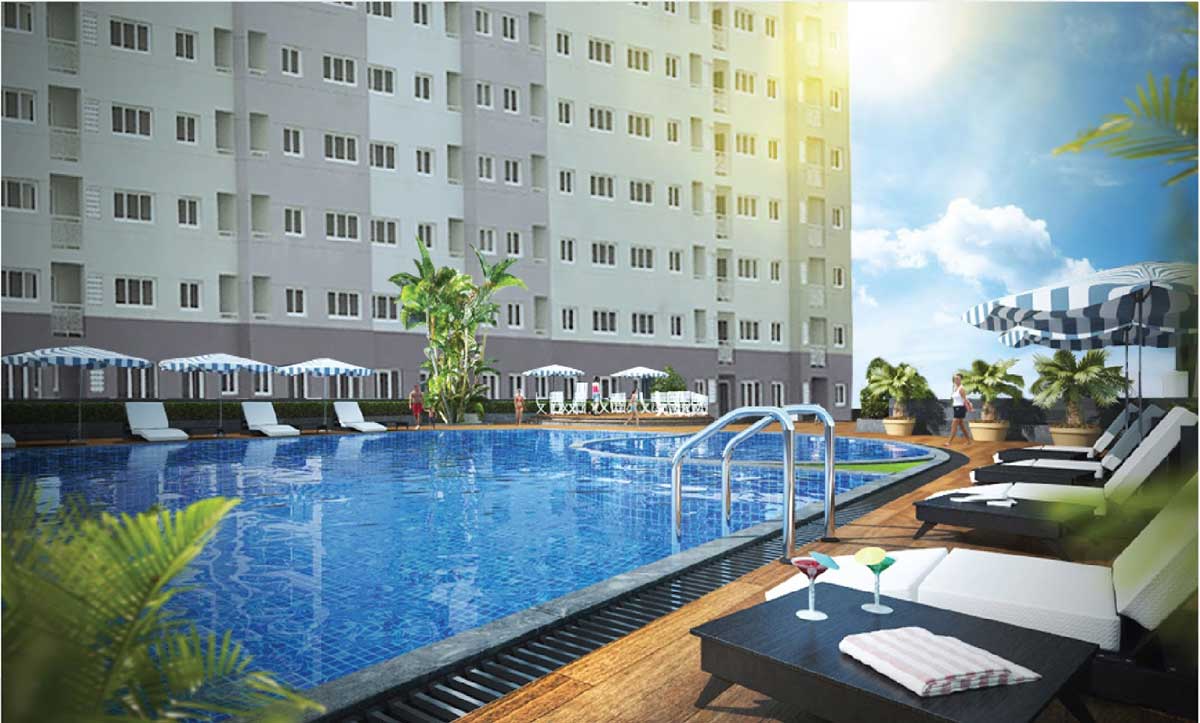 Hồ bơi Dự án Căn hộ Green Town Bình Tân Hồ bơi Dự án Căn hộ Green Town Bình Tân