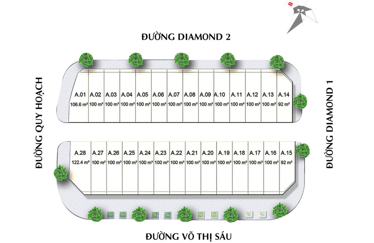 Mặt bằng Phân lô Khu phố Blue Diamond mat-bang-phan-lo-khu-pho-Blue-Diamond