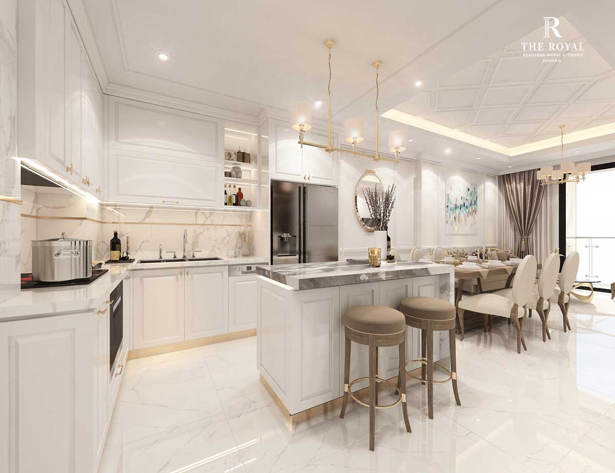 Khu bếp phong-bep-can-ho-2-phong-ngu-the-royal-da-nang