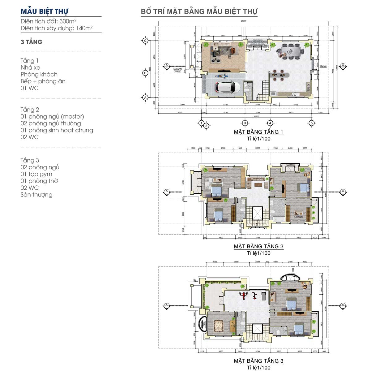 Thiết kế Biệt thự Century City