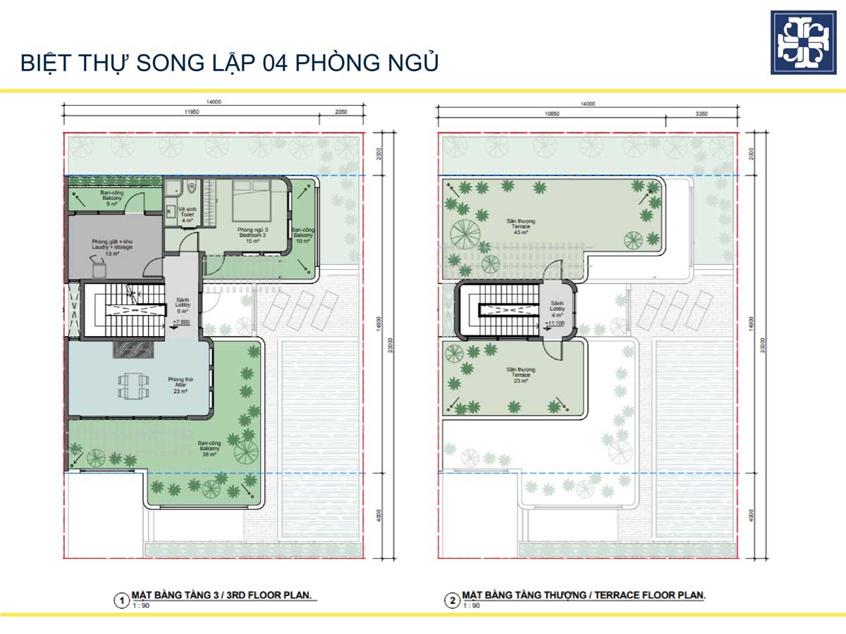 Thiết kế Tầng 3 &ndash; Thượng