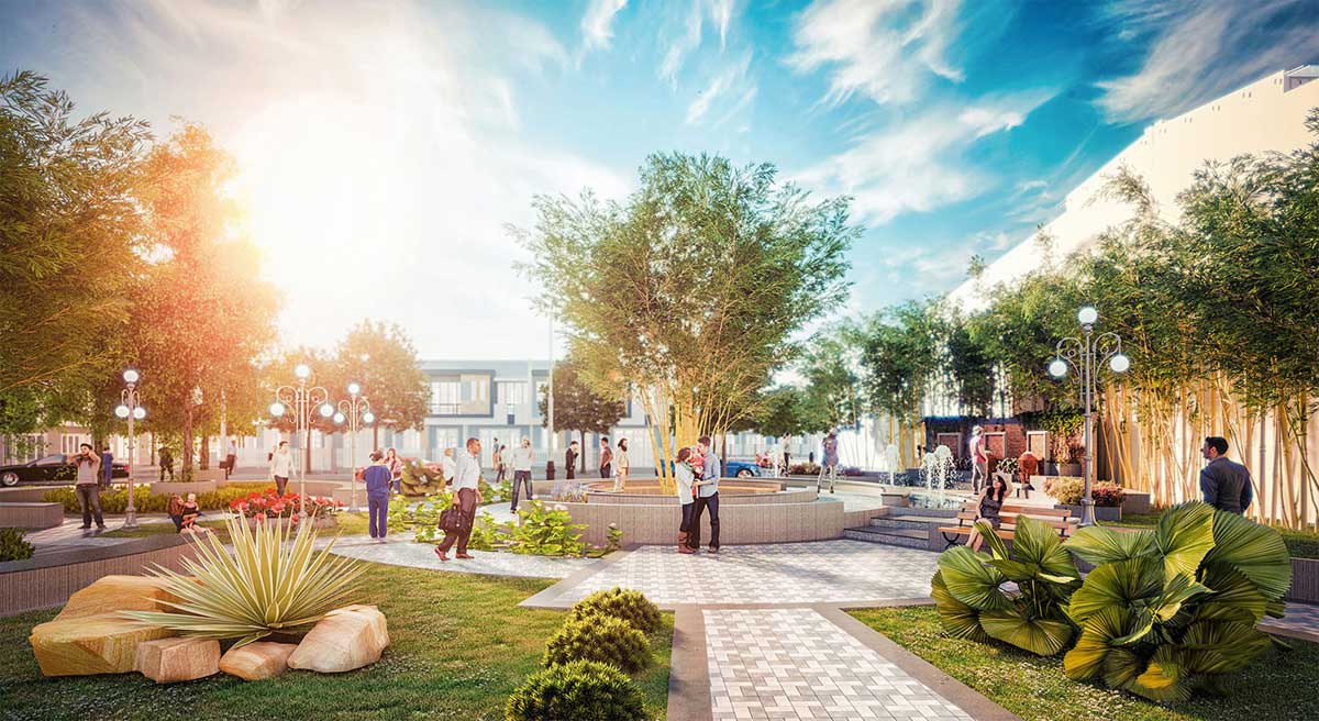 Tiện ích Công viên trung tâm Dự án Hamilton Garden Đức Hòa Long An Tiện ích Công viên trung tâm Dự án Hamilton Garden Đức Hòa Long An
