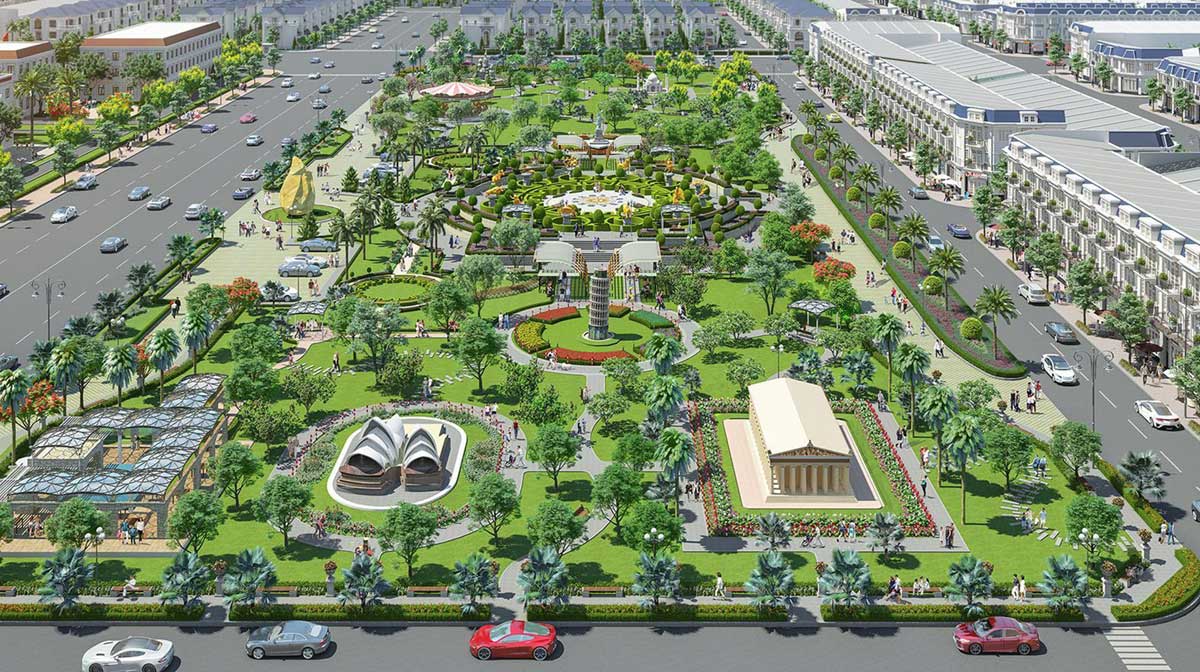 Khu C&ocirc;ng Vi&ecirc;n Century Park tại nội khu Trang Chủ GK88 Chính Thức