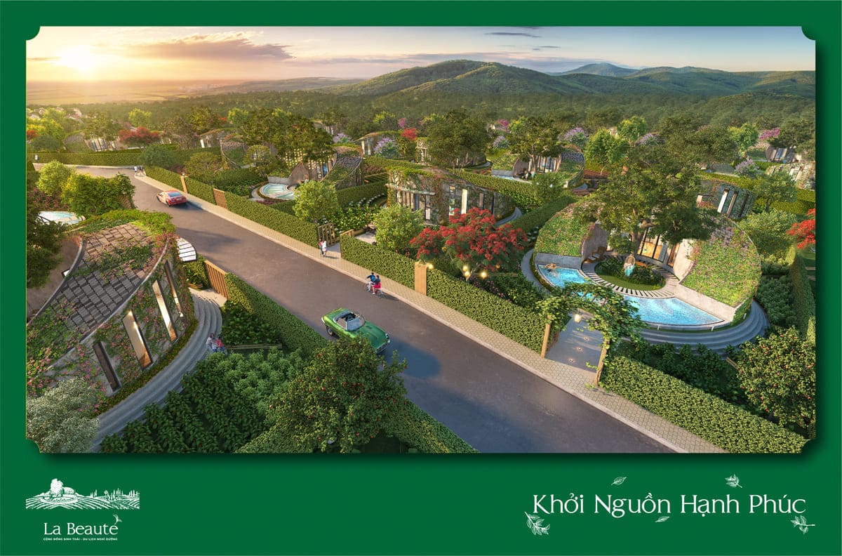 Trục biệt thự sinh th&aacute;i La Beaute